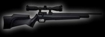 Пневматическая винтовка FX T-12 HP Match пластик к.4,5мм