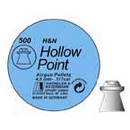 Пуля H&N Hollow Point  4,5 мм; 7,10 гран (500 шт.)